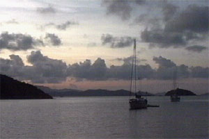 Michael has an interesting dinner