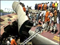 भारत में रेल दुर्घटना