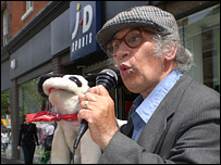 Norwich Puppet Man aka David Perry