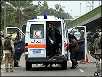 دھماکے کے بعد کا منظر