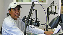 Harlan McKosato is the host of 'Native America Calling'