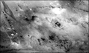 ... a tábor po útoku.