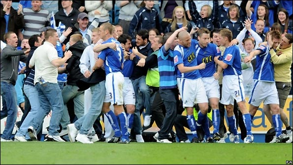 Neil Harris scored the only goal in the first leg