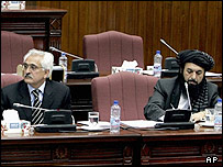 اکبر اکبر و دادفر اسپنتا در جلسه استیضاح