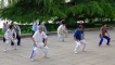 Tai Chi class in the park.