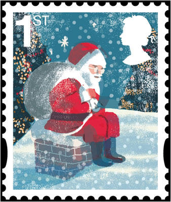 圣诞邮票