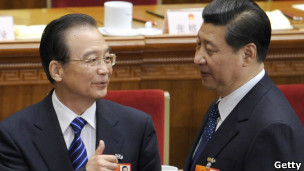 温家宝和习近平