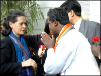 सोनिय गाँधी