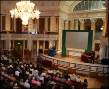 The Liverpool Saga launch in St George's Hall
