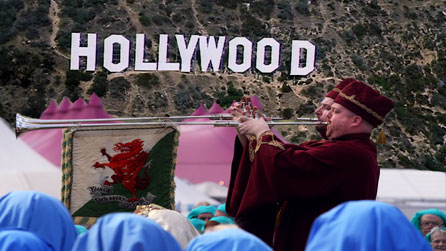 Brasfodel o sut fuasai'r Eisteddfod yn L.A