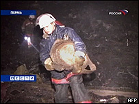 Televisão mostra imagens da tragédia