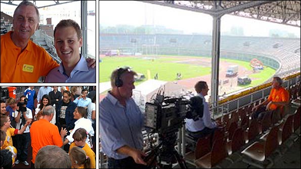 Meeting and interviewing Dutch master Johan Cruyff