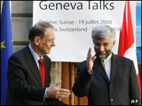 جلیلی و سولانا در ژنو 