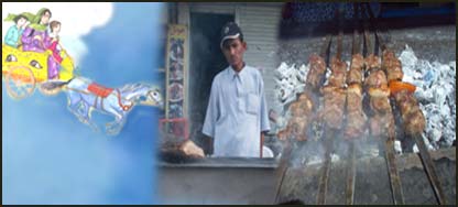 تماشای کباب از فراز گادی 