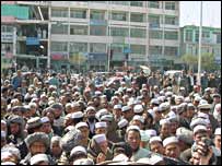 تظاهرات مزار شريف