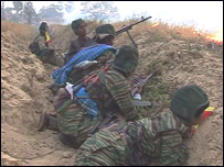 LTTE Cardres on the battle field 