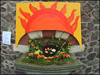 Decorated well in Malvern