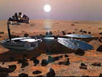 suprafaţa planetei roşii