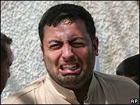 Ağlayan bir Iraklı