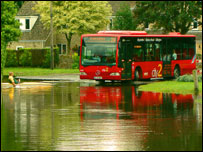 Surreal times as floods hit the county July 2007