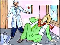 ناظر و داکتر