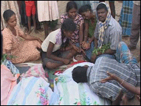 Death in Vanni 2009 February photo