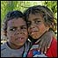 Crianças aborígines na Austrália