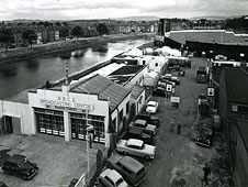 Stadiwm a chartref darlledu Gemau'r Gymanwlad yng Nghaerdydd 1958