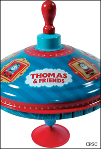 Con quay nhãn hiệu Thomas The Tank Engine đã bị thu hồi