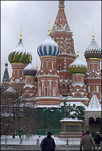 کلیسای جامع باسیل در میدان سرخ مسکو