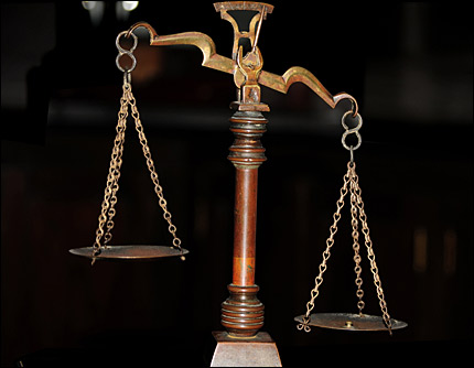 Balanza (Foto: Raquel Pérez)