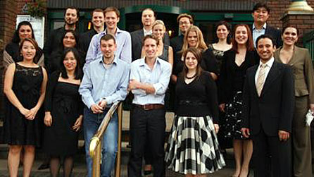 Most of the 2007 competitors at the welcome party (Photo: Brian Tarr)