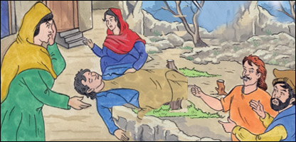 ماه جبين، بهادرشاه و بی بی گل