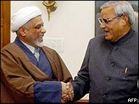 Maulana Abbás Ansárí a premiér Atal Bíhárí Vádžpéjí