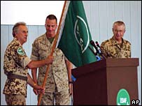 اس سال نیٹو نے یورپ سے باہر یعنی کابل میں اپنا پہلا مشن کیا