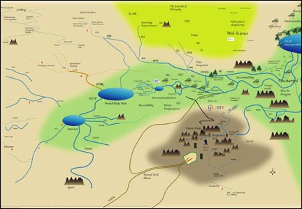 Sir Tim Berners-Lee's webmap