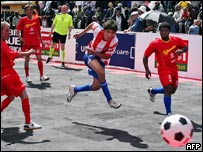 Jogo entre Paraguai e Espanha