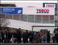 magazin Tesco la Bratislava