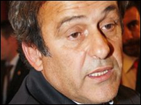 Chủ tịch Uefa Michel Platini 