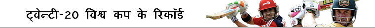 ट्वेन्टी 20 विश्व कप के रिकॉर्ड