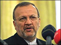 İran Dışişleri Bakanı Manuçehr Muttaki