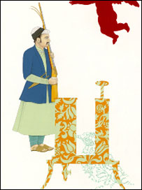 نصر لطیف قریشی کی ایک پینٹنگ