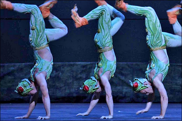 杂技芭蕾《天鹅湖》剧照