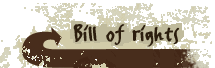 Bill of Rights