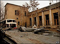 ساختمان متروک پارلمان قديم افغانستان