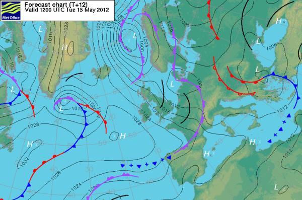 weather chart for 15 May 2012