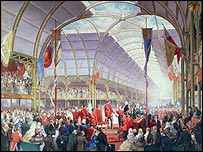 Prince Albert opens proceedings in 1857