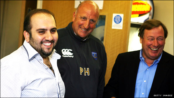 Sulaiman Al Fahim, Paul Hart and Peter Storrie