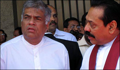 President and Opposition Leader (photo Elmo Fernando)