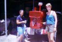 Peintio tractor am ein lle